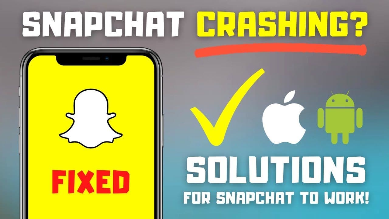 Why is Snapchat Crashing When I Open It? cover image